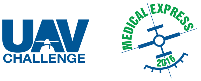 The new UAV Challenge Medical Express logo
